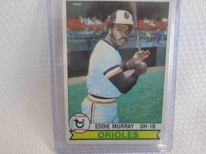 lot 197 image: 1979 Topps Eddie Murray Card...