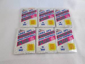 lot 200 image: 6-1991 Pacific Pro Football Plus Pa...
