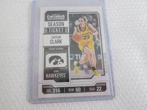 lot 206 image: 2024 Contenders Caitlin Clark Card...
