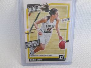 lot 227 image: 2024 Donruss Caitlin Clark Highligh...