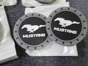 lot 260 image: 6- 2pks Mustang Car Coasters...