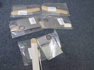 lot 307 image: 5 Makeup Spatula & Mirror Sets...