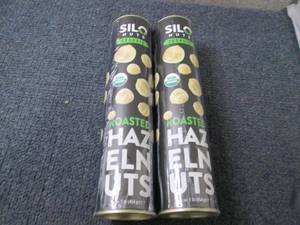 lot 323 image: 2- 1lb Roasted Hazel Nuts...