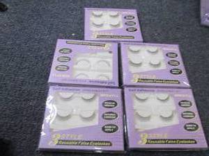 lot 336 image: 5- 6 pc Self Adhesive Eyelash Kits...