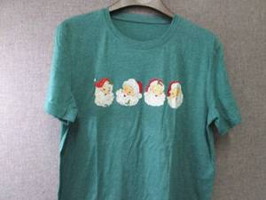 lot 366 image: 2- Large, 1- 2XL Santa Tshirts...