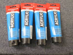 lot 368 image: 4 Amsterdam Acrylic 582...