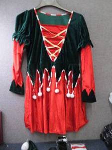 lot 369 image: Ladies Large Elf Costume...