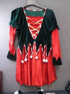 Ladies Large Elf Costume...