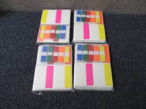 lot 374 image: 4 pks Sticky Flags and Index Marker...