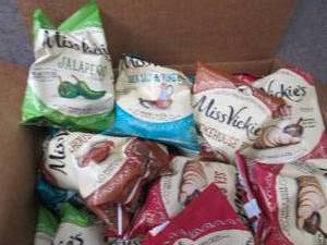 lot 416 image: 28- 1 38 oz Bags Miss Vickies Ass...