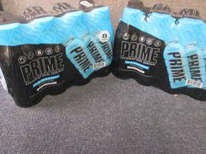 lot 430 image: 2- 8pks 16.9 oz Prime Blue Raspberr...