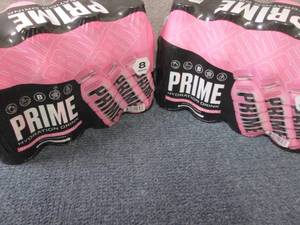 lot 432 image: 2- 8pks 16.9 oz Prime Blue Strawber...