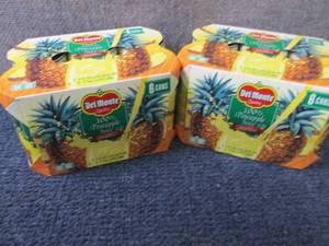 lot 449 image: 12- 6 oz DelMonte 100% Pineapple Ju...