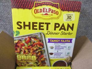 10- 3.9 oz Old El Paso Sheet Pan Di...
