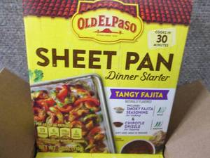 lot 458 image: 10- 3.9 oz Old El Paso Sheet Pan Di...