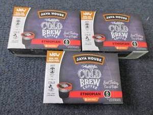 lot 481 image: 3- 6 ct Java House Authentic Cold B...