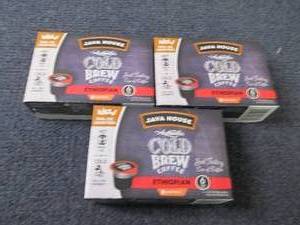 lot 483 image: 3- 6 ct Java House Authentic Cold B...