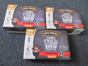 lot 485 image: 3- 6 ct Java House Authentic Cold B...
