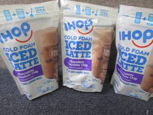 lot 493 image: 3- 6ct iHop Cold Foam Iced Chocolat...