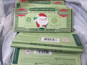 lot 517 image: 12- 2 oz Russel Stover Note Bars...