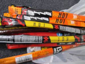 lot 544 image: 12 Jack Links Hot Snack Sticks...