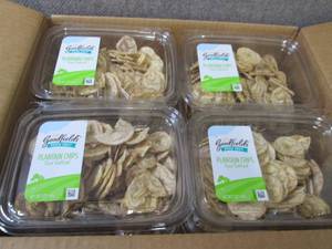 lot 553 image: 8- 7 oz Goodfields Sea Salted Plai...
