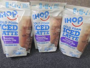 lot 559 image: 3- 6ct iHop Cold Foam Iced Chocolat...