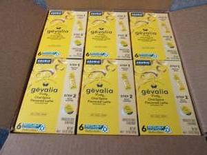 lot 565 image: 6- 6 ct Gevalia Frothy Chai Spice K...