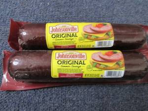 lot 579 image: 2-20 oz Johnsonville Original Summe...