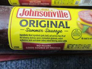 lot 582 image: 2-20 oz Johnsonville Original Summe...