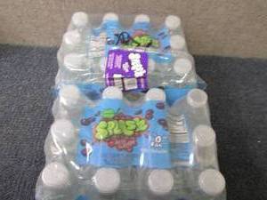 lot 607 image: 24- 8 oz Splash Acai Grape...