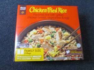 lot 629 image: BB 48 oz FROZEN Chicken Fried Rice...
