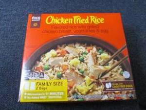 lot 631 image: BB 48 oz FROZEN Chicken Fried Rice...