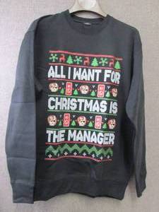lot 395 image: 2 Medium Holiday Sweatshirts...