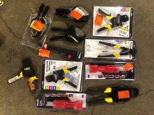 lot 14 image: Lot of Assorted Hand Tools and Hardware Various Models and Conditions  Customer Returns See Pictures