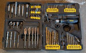 lot 113 image: Stanley Drill Bit Set