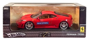 lot 87 image: Never Opened Hot Wheels Red Ferrari F430 Exclusive Edition by Mattel 2004