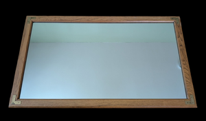 lot 55 image: Large Oak Wall Mirror
