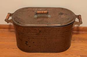 lot 144 image: Vintage Copper Boiler