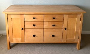 Stylish Room and Board Style Credenza / Side Board