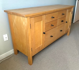 Stylish Room and Board Style Credenza / Side Board