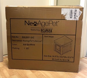 lot 47 image: New Age Pet Litter Loo Litter Box
