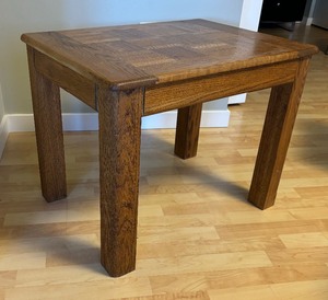 lot 65 image: Vintage Wooden Accent Table