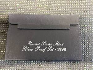 lot 9 image: 1998 US Mint Silver Proof Set