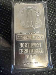 lot 50 image: 10 oz Silver Bar