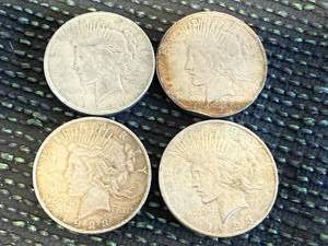 lot 66 image: 4 - 1923 Peace Dollars