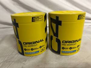 lot 12 image: 2 C4 Original Pre-Workout - Icy Blue Razz