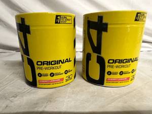 lot 14 image: 2 C4 Original Pre-Workout - Cherry Limeade