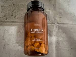 lot 72 image: 12 Pack of Public Goods B-Complex with Electrolytes
