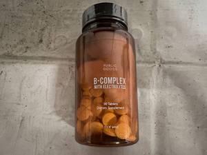 lot 74 image: 12 Pack of Public Goods B-Complex with Electrolytes